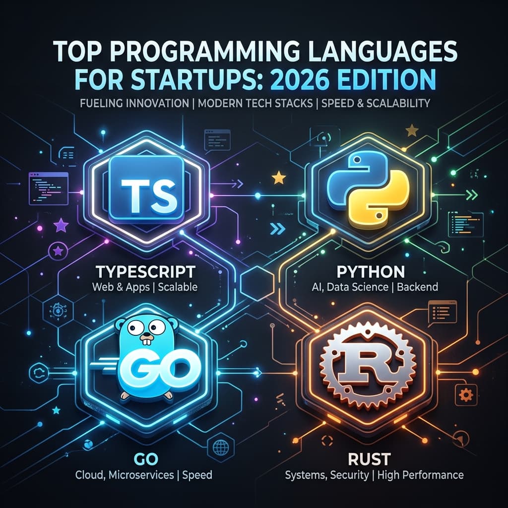 Top Programming Languages to Learn in 2026 (For Startup Teams)